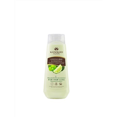 LEECH LIME & CENTELLA Herbal Conditioner FOR HAIR LOSS, Khaokho (КАФФИР ЛАЙМ И ЦЕНТЕЛЛА, Травяной Бессульфатный кондиционер ОТ ВЫПАДЕНИЯ ВОЛОС, Кхаокхо), 185 мл.