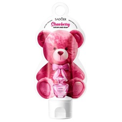 Крем для рук парфюмированный Клубничный Медвежонок Sadoer, 55 гр.