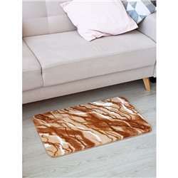 Коврик для дома SAVANNA «Мечта», 50×80 см, цвет бежевый, высота ворса 2 см