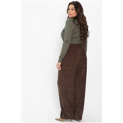 Брюки вельветовые Брауни (коричневые) Б14442-25М