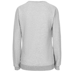 Свитшот женский Kulonga Raeglan, серый меланж