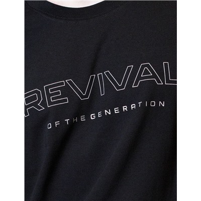 Свободная футболка  с авторским принтом