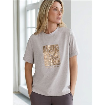 Футболка из премиального хлопка с авторским принтом