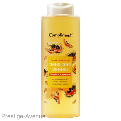 Compliment Пена для ванны Питание и увлажнение Ухаживающая, 500 ml