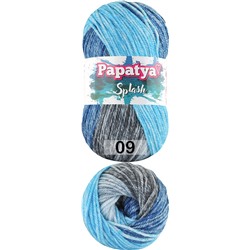 Пряжа Kamgarn SPLASH PAPATYA