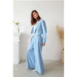 AURA of the day 9097 голубой, Брюки,  Жакет