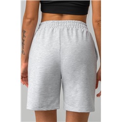 Женские шорты из футера двухнитки Happyfox