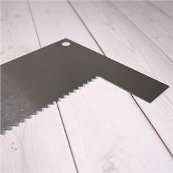 Шпатель угловой D03 металл, 19 см