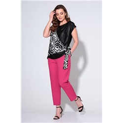 Liona Style 829 фуксия, Брюки,  Блуза
