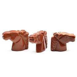 Фигура из авантюрина "Голова лошади" 49*16*37мм