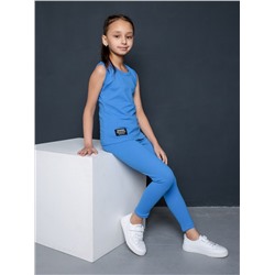 Костюм МЛШ-57 "Бон пари" васильковый