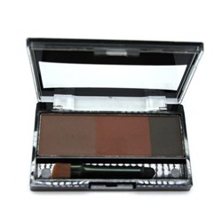 Тени д/бровей 3 цвета 0146F  т.03 Meis АКЦИЯ! СКИДКА 30%