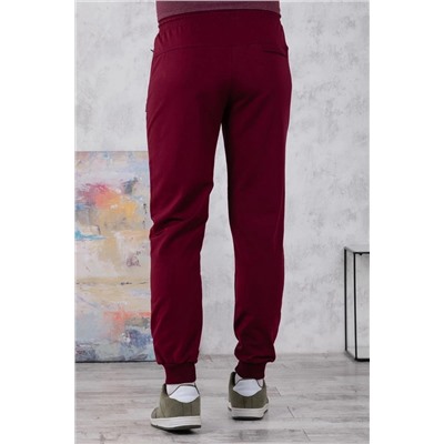 брюки спортивные 
            3.MM104A-бордовый