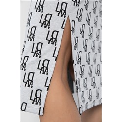 Платье Домино (светло-серое) П12763-18М