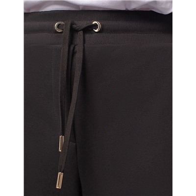 Прямые брюки из петельчатого футера-трехнитки