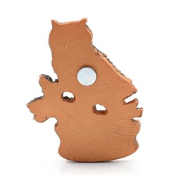 Магнит с самоцветами "Сова Малая" 50*65мм