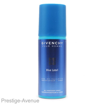 Дезодорант Givenchy Blue Label Pour Homme edt 150 ml