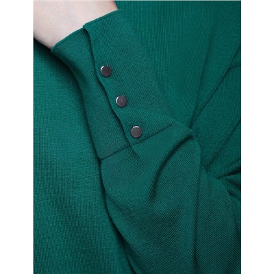 Платье тонкой вязки из хлопка с нейлоном