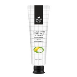 MANGO WITH STICKY RICE Hand Cream, Reun Rom (Крем для рук с ароматом МАНГО И КЛЕЙКОГО РИСА), 30 г. - СРОК ГОДНОСТИ ДО 3 АВГУСТА 2024 ГОДА