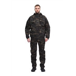 Костюм "БАРС" куртка/брюки, цвет: кмф "Мультикам черный", ткань: Грета