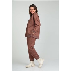 Mubliz 019 шоколад, Брюки,  Жакет