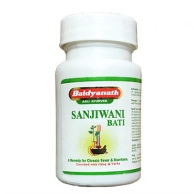 SANJIWANI BATI Baidyanath (Сандживани Бати (Вати), противовирусное средство, Бадьянатх), 80 таб.