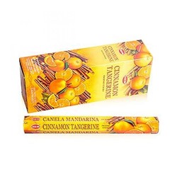 Благовония HEM Hexagon "Корица-Мандарин" (CINNAMON-Tangerine) SH 186CTa
