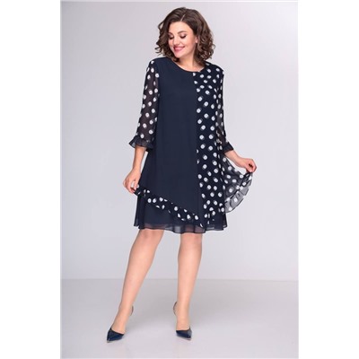 Moda Versal П2358 т.синий, Платье