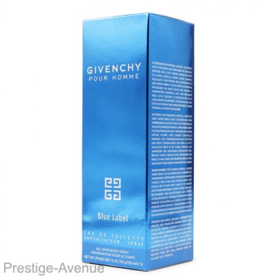 Дезодорант Givenchy Blue Label Pour Homme edt 150 ml