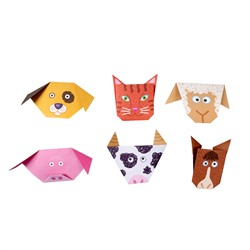 Оригами для самых маленьких «Домашние зверята»