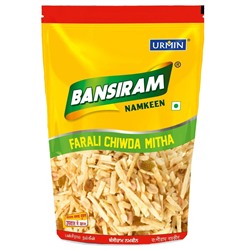 FARALI CHIWDA MITHA Namkeen, Bansiram (Снэк ФАРАЛИ ЧИВДА МИТХА, Бансирам), 400 г.