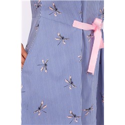 Lady Style Classic 1278 синий_с_розовым, Платье