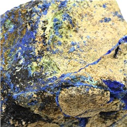 Коллекционный камень азурмалахит 91*46*45мм, 212г