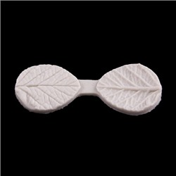 Силиконовый молд - вайнер "Листик №14" 9*3,5 см