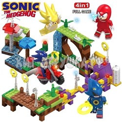 Конструктор SONIC Соник 4 шт в наборе 420 дет. SL89301A, SL89301A