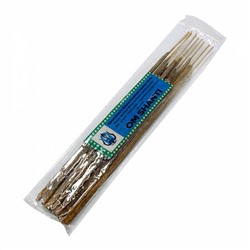 OM SHANTI Ramakrishna's Natural Handmade Incense Sticks (ОМ ШАНТИ натуральные благовония ручной работы, Рамакришна), 20 г.
