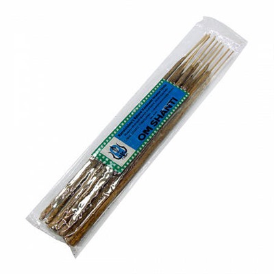 OM SHANTI Ramakrishna's Natural Handmade Incense Sticks (ОМ ШАНТИ натуральные благовония ручной работы, Рамакришна), 20 г.