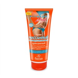 Floresan фитнес body крем массажный антицеллюлитный дренажный 200 мл