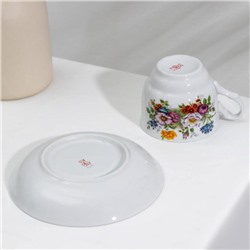 Сервиз чайный «Букет цветов», 15 предметов