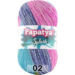 Пряжа Kamgarn SPLASH PAPATYA