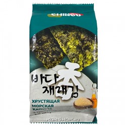 Хрустящая морская капуста в кунжутном масле Chingu, 5 г Акция
