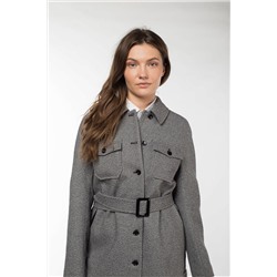 01-09927 Пальто женское демисезонное (пояс)