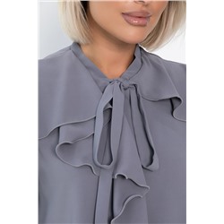 Блуза Дыхание осени (серая) Б14186-5М