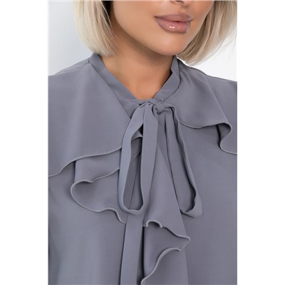 Блуза Дыхание осени (серая) Б14186-5М
