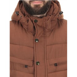J8265 BROWN Куртка мужская зимняя NEW B BEK (150 гр. холлофайбер) размеры 46-48-50-52-54