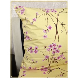 Постельное белье Шуйская бязь Сакура желтая 6698-3