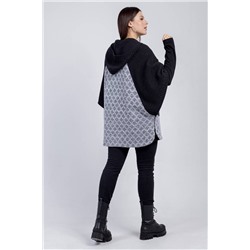 Bonadi М-1624 антрацит, Пончо