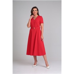 Lady Line 547 красный, Платье