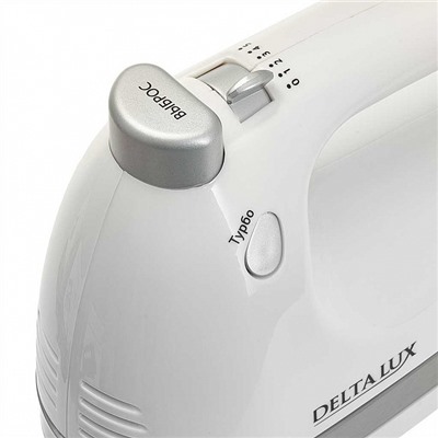 Миксер электрический 700 Вт DELTA LUX DE-7705 белый