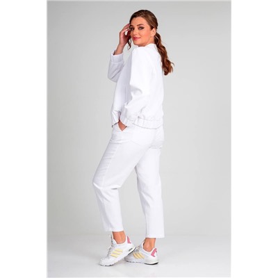 Liona Style 848 белый, Брюки,  Куртка